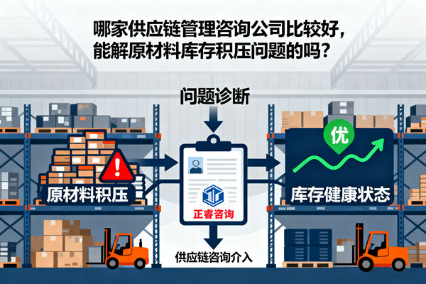 哪家供應鏈管理咨詢公司比較好，能解原材料庫存積壓問題的嗎？