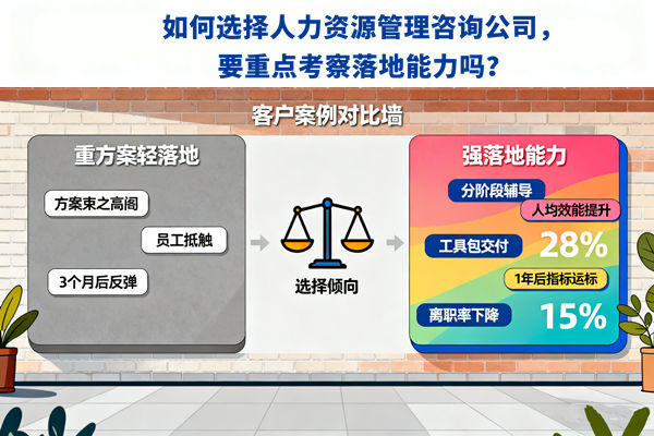 如何選擇人力資源管理咨詢公司，要重點(diǎn)考察落地能力嗎？
