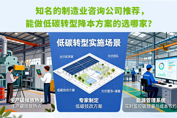 知名的制造業(yè)咨詢公司推薦，能做低碳轉(zhuǎn)型降本方案的選哪家？