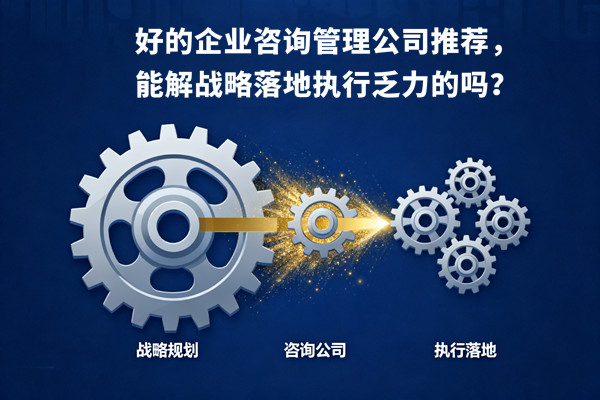 好的企業(yè)咨詢管理公司推薦，能解戰(zhàn)略落地執(zhí)行乏力的嗎？